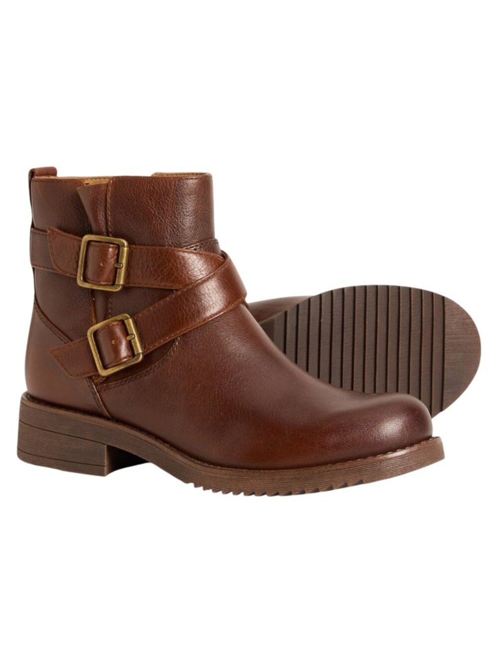 ***Comfortiva Clover Double Buckle Boots - Leather (For Women)***